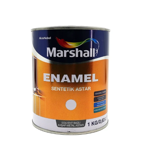 Marshall Enamel Sentetik Astar Beyaz 1 KG ürün görseli 1