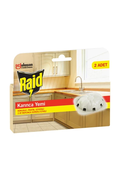 Raid Karınca Yemi 2'li, Her Tablet Ile 3 Ay Koruma ürün görseli 1