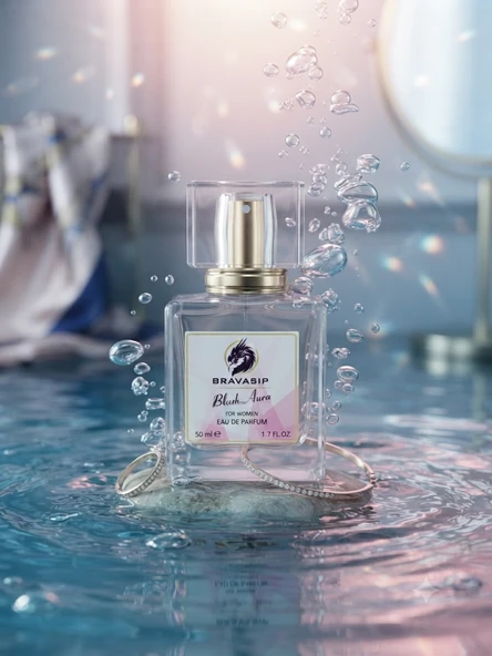 Blush Aura Premium Kadın Parfüm 50 ML EDP - Resim 4