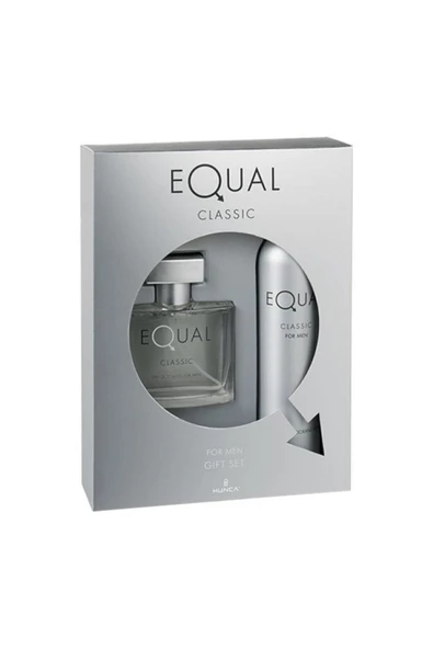 Equal Classic EDT 75 ml + Deo Sprey 150 ml Erkek Parfüm Seti - Resim 2