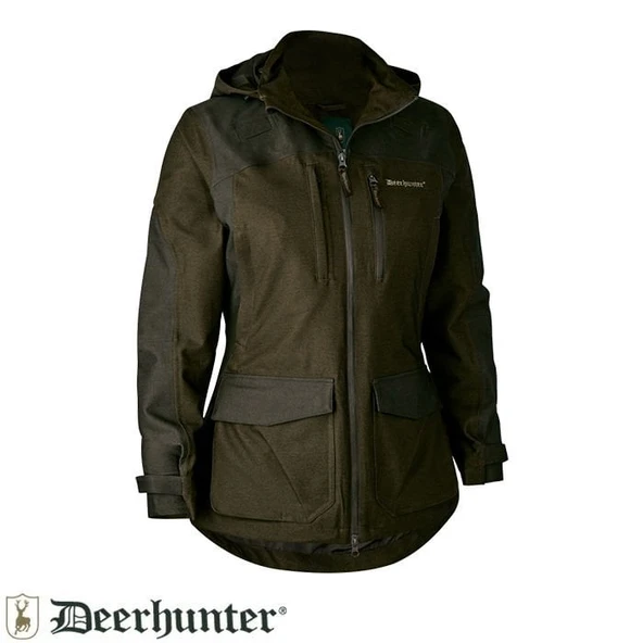 DEERHUNTER Chasse Yeşil Uzun Kadın Mont 36 ürün görseli 1