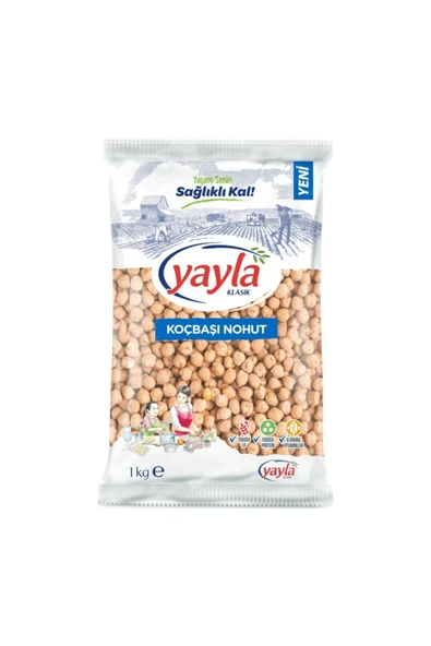 Yayla Koçbaşı Nohut 1 kg ürün görseli 1