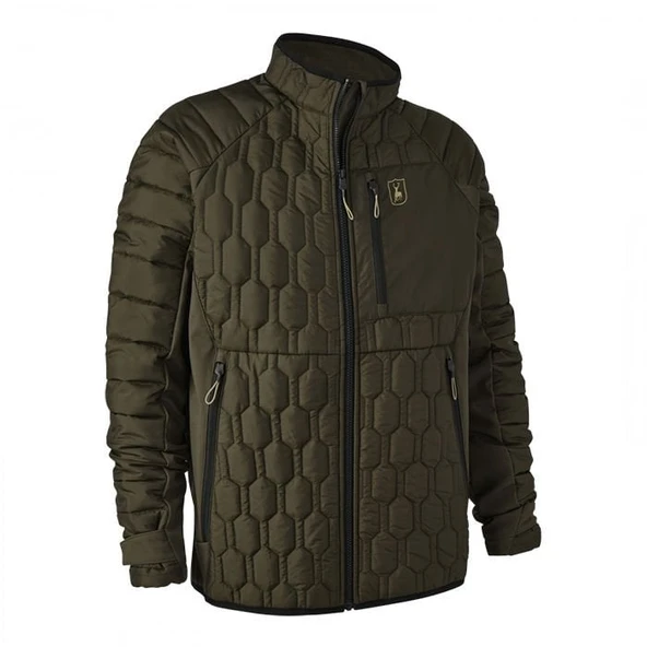 DEERHUNTER Mossdale Kapitone Yeşil Mont XL - Resim 2