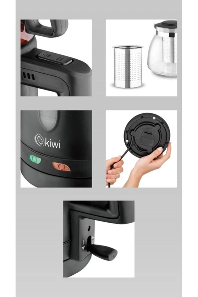Kiwi Ktm-2907 Çay Makinesi - Resim 3