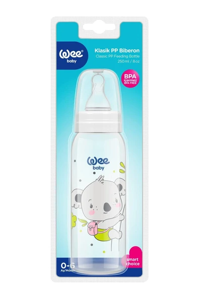 Wee Baby Baby Klasik Pp Biberon 250ml - Mor ürün görseli 1