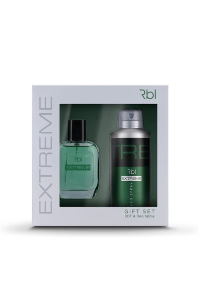Rebul RBL EXTREME 50 ml Erkek Parfüm Seri (Deodorant Spray Hediyeli 150 ml) Kofre ürün görseli 1