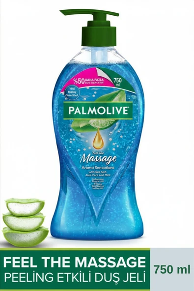 Palmolive Aroma Sensations Feel The Massage Peeling Etkili Banyo ve Duş Jeli 750 ml Vücut Şampuanı ürün görseli 1