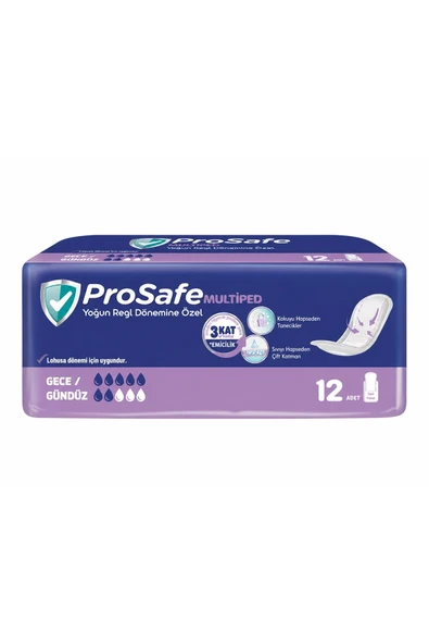 PROSAFE Multiped Regl - Mesane - Lohusa Pedi S - Küçük - Small Gece/Gündüz (İç Adet 12) Tekli Pk ürün görseli 1
