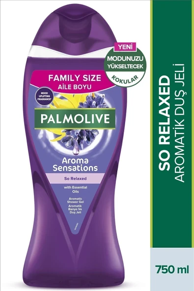 Palmolive Aroma Sensations So Relaxed Aromatik Banyo ve Duş Jeli 750 ml Vücut Şampuanı Vücut Bakımı ürün görseli 1