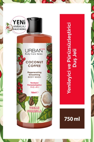 Urban Care Body Series Coconut Coffee Duş Jeli 750 ml ürün görseli 1