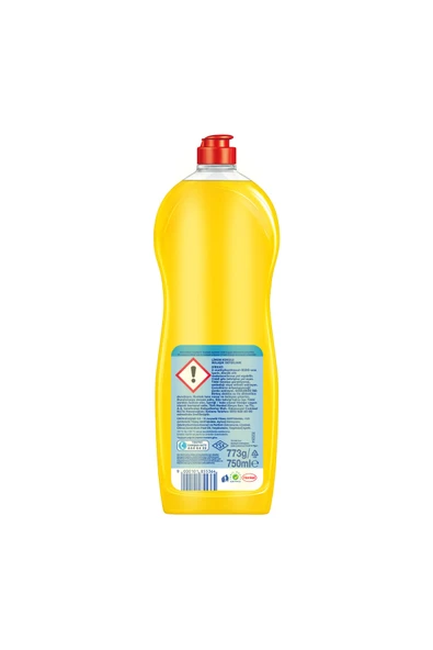 Tursil Elde Yıkama Bulaşık Deterjanı Limon 750 ml - Resim 2