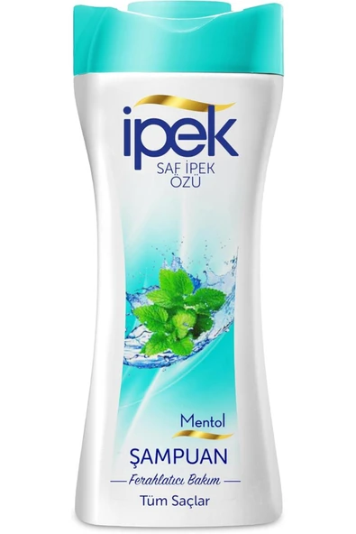 İpek Saf Özü Mentol Şampuan Ferahlatıcı Bakım Tüm Saçlar 480 ml ürün görseli 1