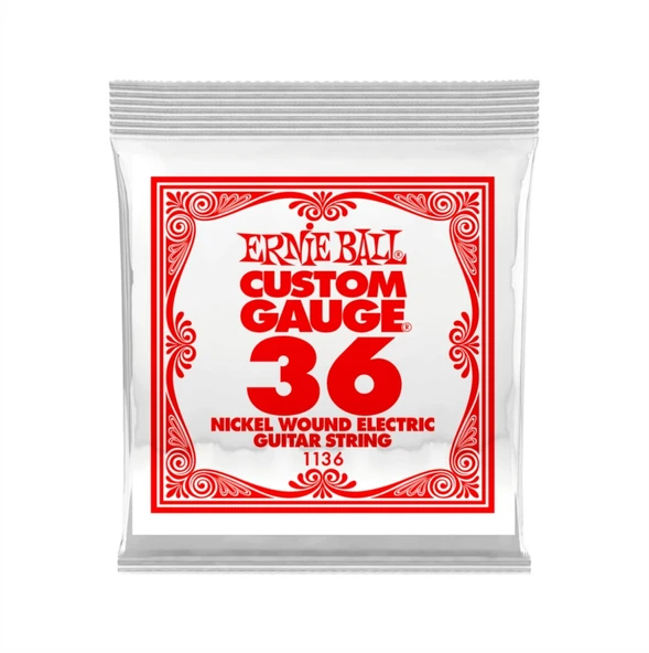 Ernie Ball P01136 036 Gitar Tek Teli Elektro Nikel Sarımlı ürün görseli 1
