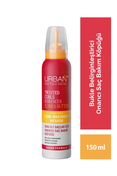 Urban Care Shake N Repair 7 / 24 Twisted Curl Hibiscus & Shea Butter 150 ml ürün görseli 1