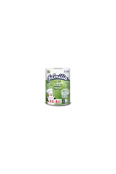 Familia Natural Jumbo Havlu 1 Xl=3 Rulo ürün görseli 1