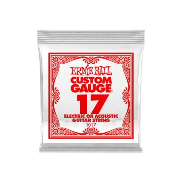 Ernie Ball P01017 017 Gitar Tek Teli Elektro ve Akustik Gitar içi ürün görseli 1