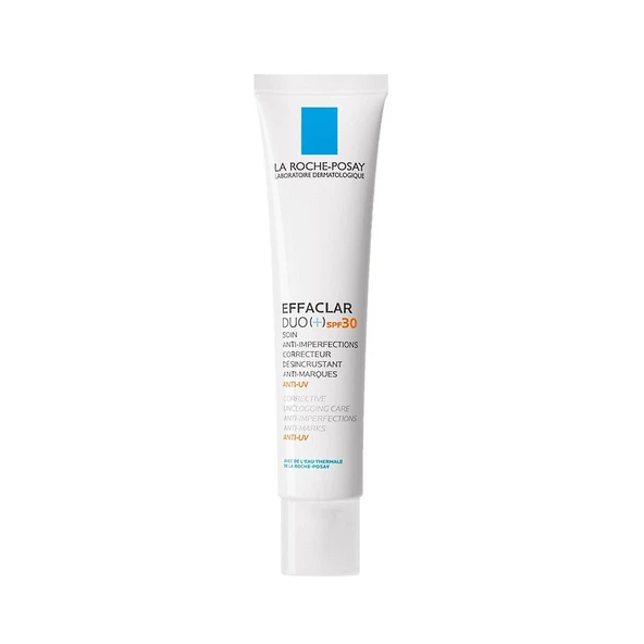 La Roche Posay Effaclar Duo+M SPF30+ Yağlı Ve Akneye Eğilimli Ciltler İçin Yüz Bakım Kremi 40 ml ürün görseli 1