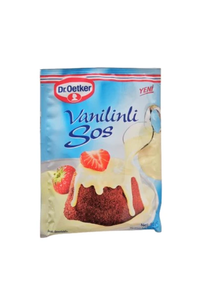Dr. Oetker Dr.Oetker Vanilinli Sos 80 g - Resim 2