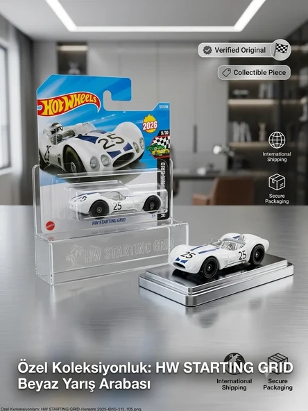 Hot Wheels Hw Startıng Grıd Serisi - Maseratı Tıpo 61 Model Araba ürün görseli 1