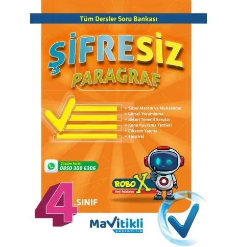 4.SINIF ŞİFRESİZ PROBLEM ürün görseli 1