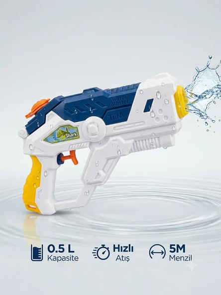 Birlik Tiim Water Blaster Shark Büyük Boy Su Tabancası ürün görseli 1