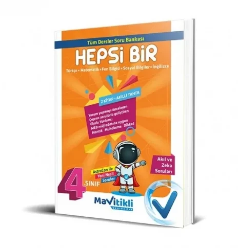 4.SINIFLAR TÜM DERSLER SORU BANKASI "HEPSİ BİR" ürün görseli 1