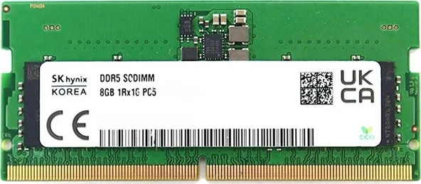 8GB Hynix 5600 MHz PC5600 DDR5 Notebook Ram ürün görseli 1