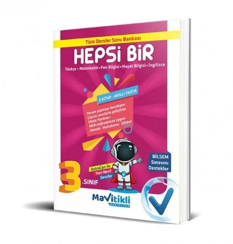 3.SINIFLAR TÜM DERSLER SORU BANKASI "HEPSİ BİR" ürün görseli 1