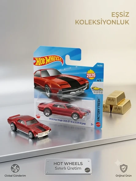 Hot Wheels Custom/personnalise 66 Toronado (Kısa Kart) JJH45 ürün görseli 1