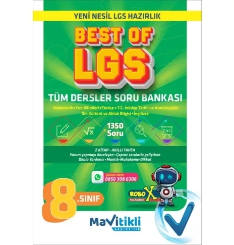 8..SINIF TÜM DERSLER SORU BANKASI ürün görseli 1