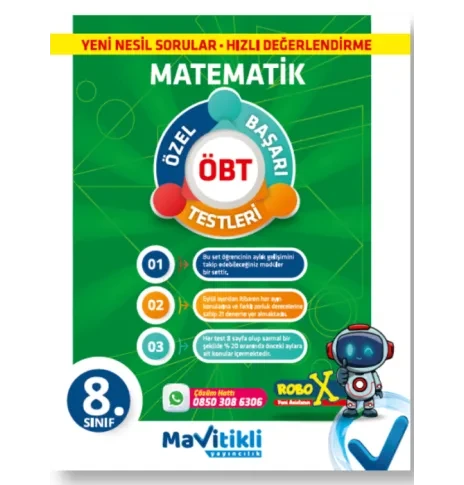 8.SINIF MATEMATİK ÖZEL BAŞARI TESTLERİ ürün görseli 1