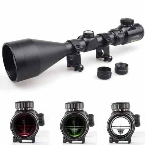 3-9x56eg Dürbünü çift Işık Kırmızı,yeşil Kaynaklı Zoomlu ürün görseli 1
