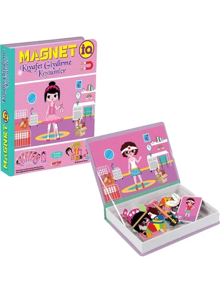 Magnet Kıyafet Giydirme + 3 Yaş Oyunu ürün görseli 1