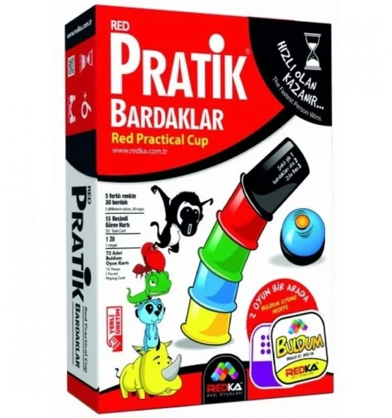 Kutulu Pratik Bardaklar Oyun ürün görseli 1