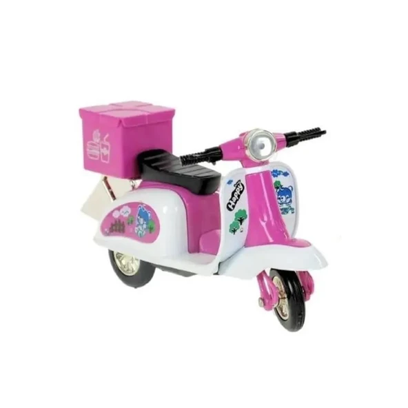 Çek Bırak Metal Vespa Motor 12 Cm ürün görseli 1