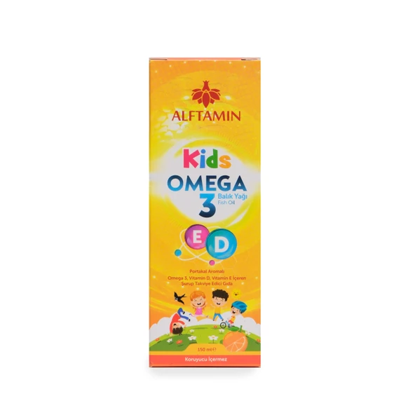 Kids Omega 3 Balık Yağı 150 ML ürün görseli 1