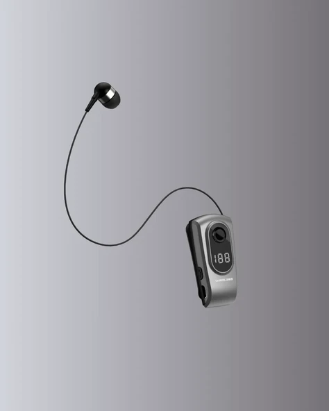 DSF 220 Kablosuz Klipsli Bluetooth Kulaklık - Resim 4