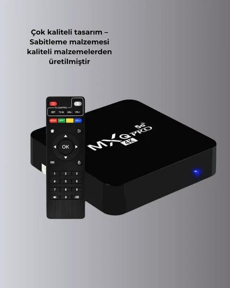 4K Smart TV Box - Resim 5
