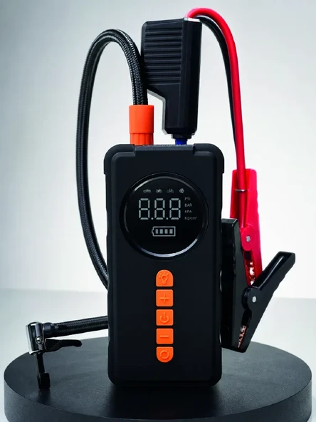 AKÜ TAKVİYELİ ARAÇ KOMPRESÖRÜ VM726 - Resim 2