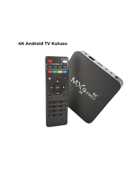 4K Smart TV Box ürün görseli 1