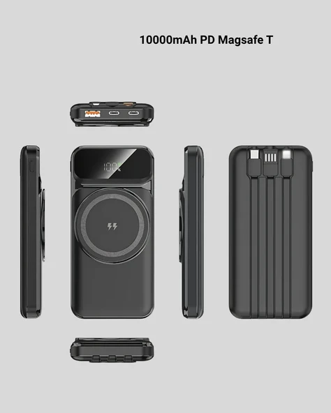 Kablosuz 10000 mAh Powerbank - Resim 2
