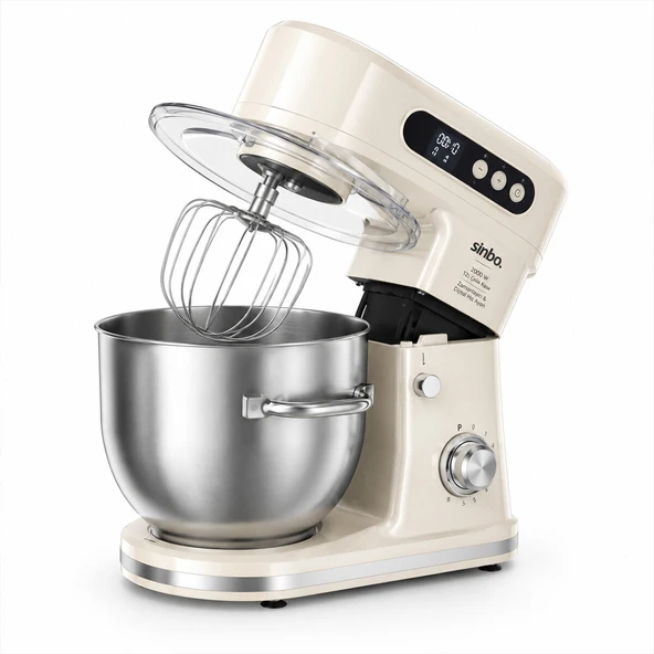 Sinbo Standlı Mikser ve Blender Seti - 12 Litre Hazne - 8 Kademeli Hız Ayarı ürün görseli 1