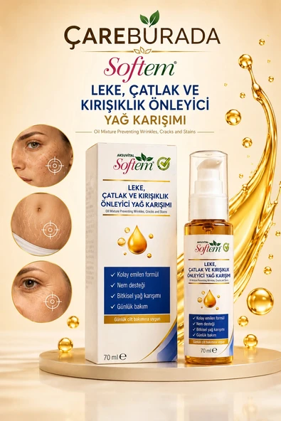 Softem Leke Çatlak ve Kırışıklık Önleyici Yağ Karışımı 70 ml ürün görseli 1