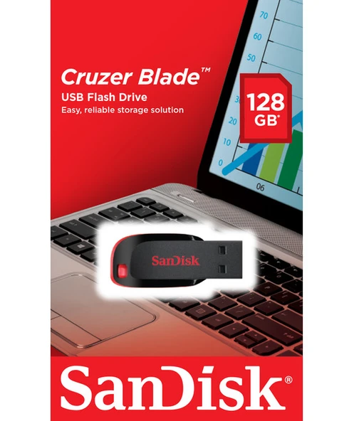 SanDisk Cruzer Blade 128GB - Resim 9