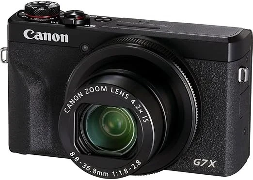 Canon PowerShot G7 X Mark III Dijital Fotoğraf Makinesi ürün görseli 1