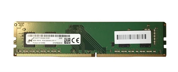 8GB Micron DDR4 3200MHz (MTA4ATF1G64AZ-3G2E1) Pc Ram ürün görseli 1
