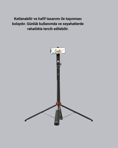 NPL2S TRİPOT +K11 YAKA MİKROFONU SET - Resim 4