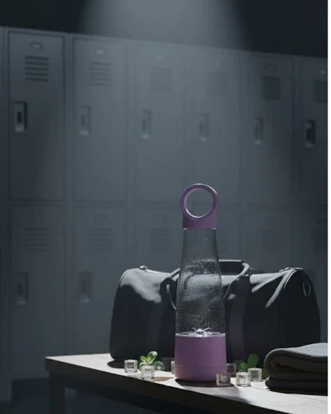 Kompakt Tasarımlı USB Şarjlı Smoothie Blender ürün görseli 1