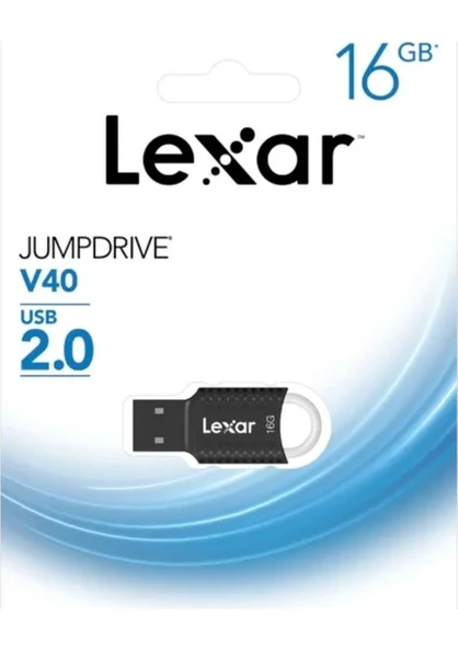 Lexar Jumpdrive V40 LJDV40-16GAB 16 GB Usb 2.0 Flash Bellek ürün görseli 1