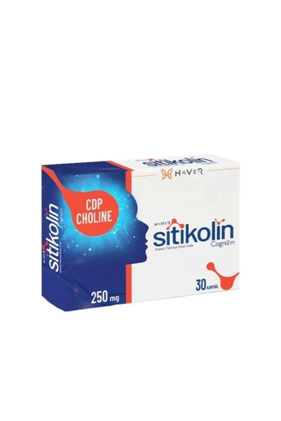 Haver Sitikolin Cognizin 250 mg 30 Kapsül ürün görseli 1